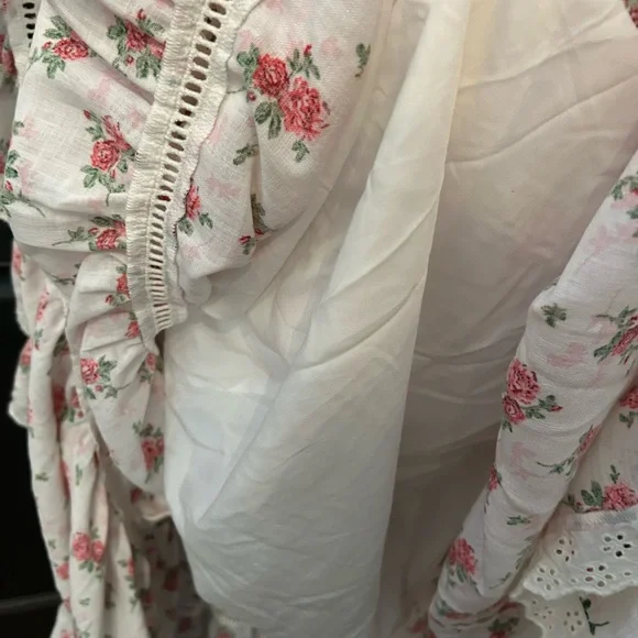 JessaKae The Madeline Romantic Floral Maxi Tiered Vintage Charm Sundress Size XL - Picture 9 of 15